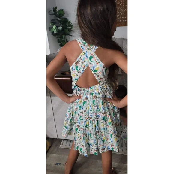 chinese dress ladies Metallic Mermaid Dress-Multi Mermaid Metallic